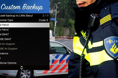 LSPDFR: Dutch Police Backup